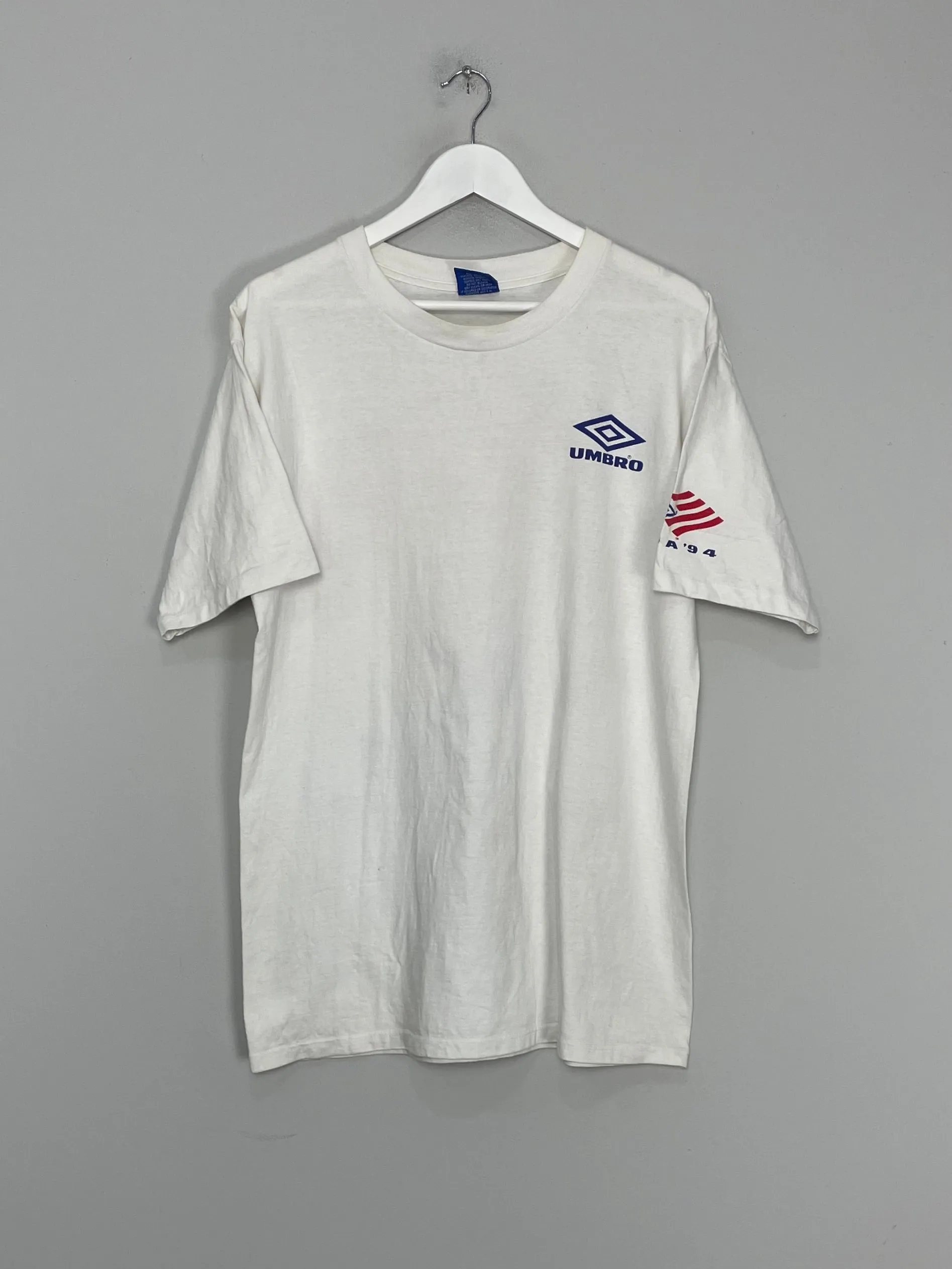 1994 USA WORLD CUP BRAZIL CHAMPIONS T-SHIRT (L) UMBRO