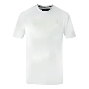 Aquascutum London 1851 Tape Logo White T-Shirt
