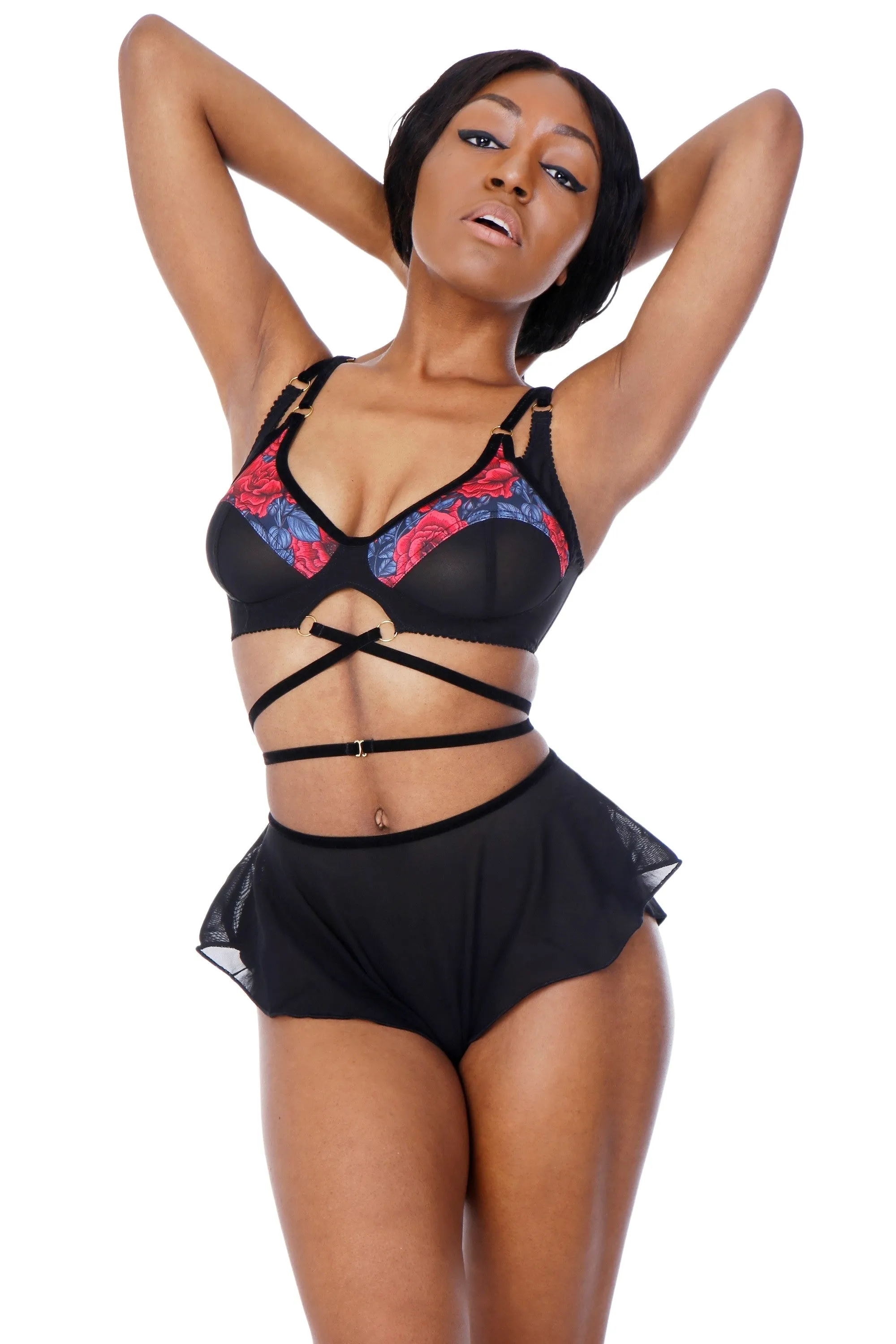 ASTRID mesh french knickers
