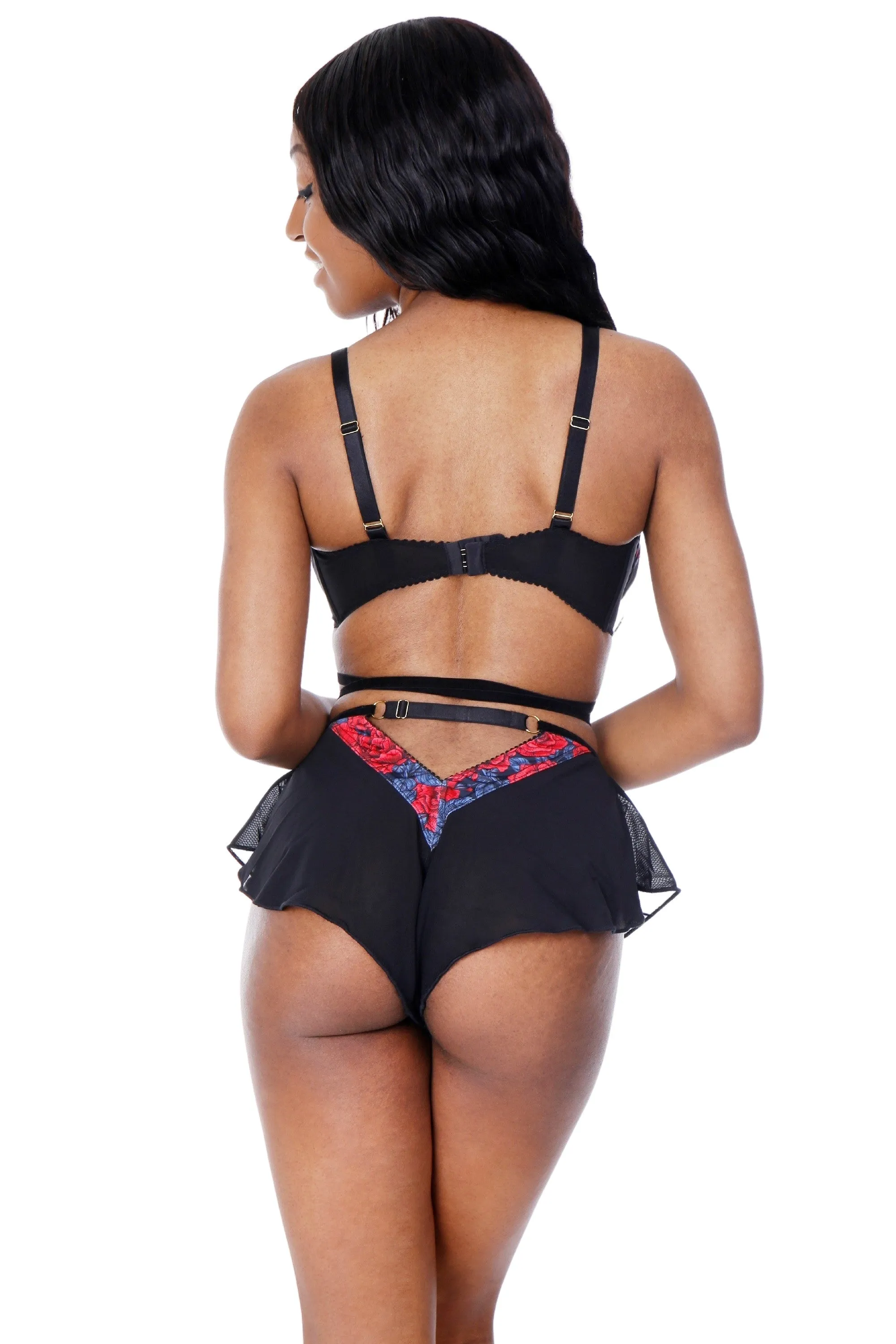ASTRID mesh french knickers