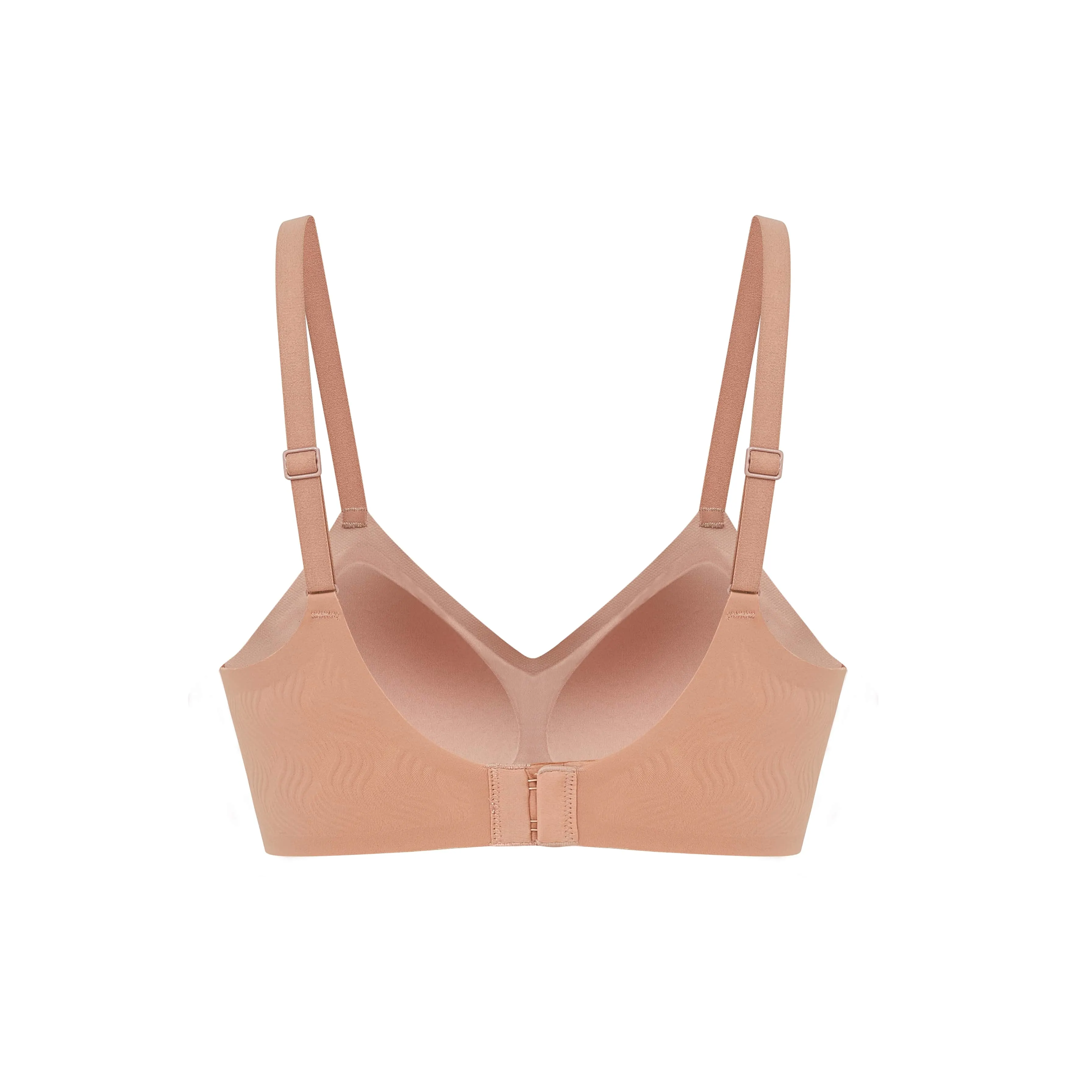 Barely Zero Fixed Cup Clasp Bra Trio