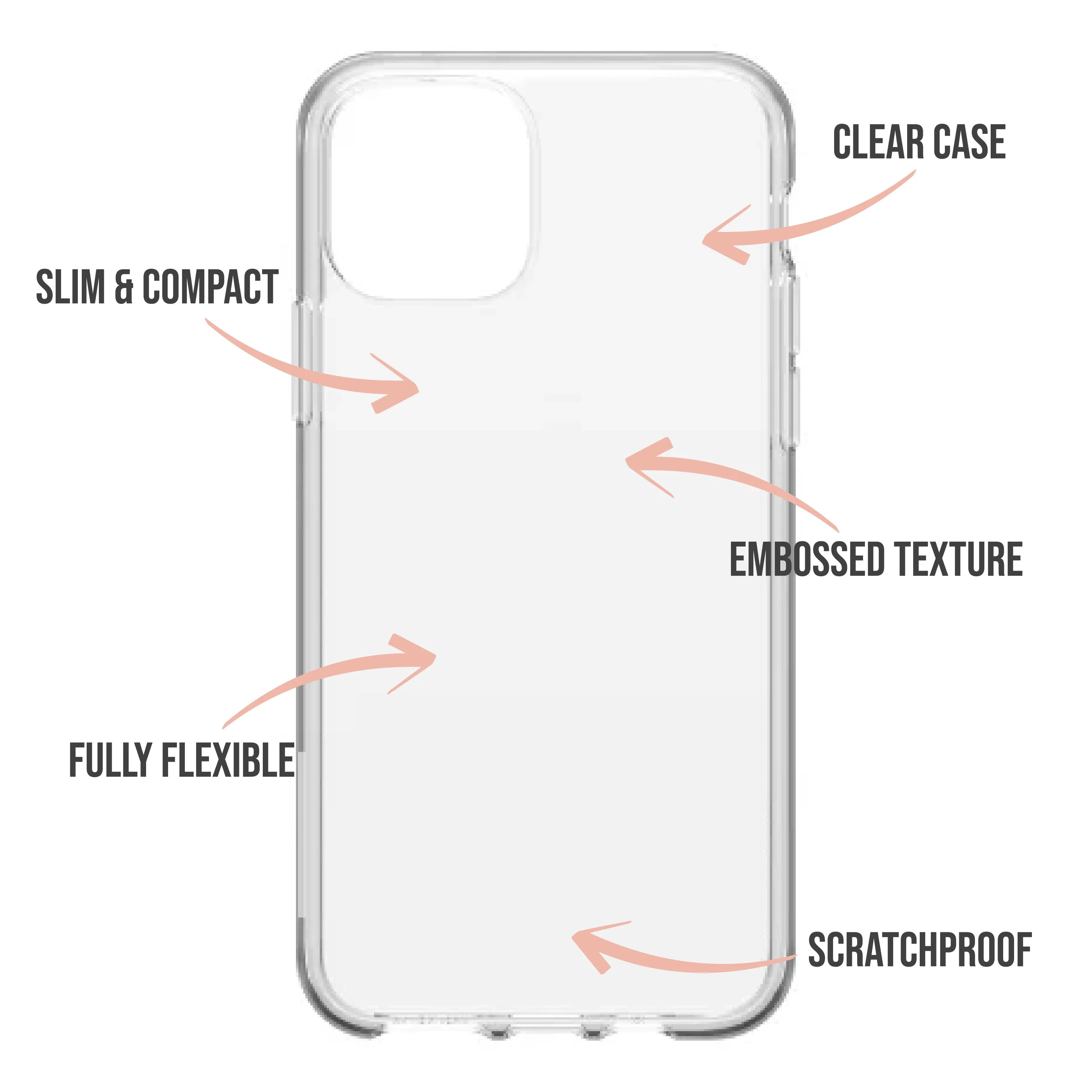 Black Button Stars Phone Case