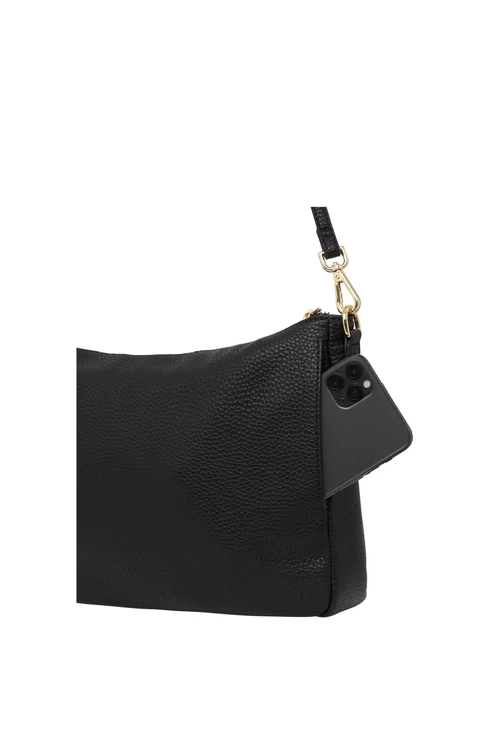 Bowery Large Shoulder Bag Black