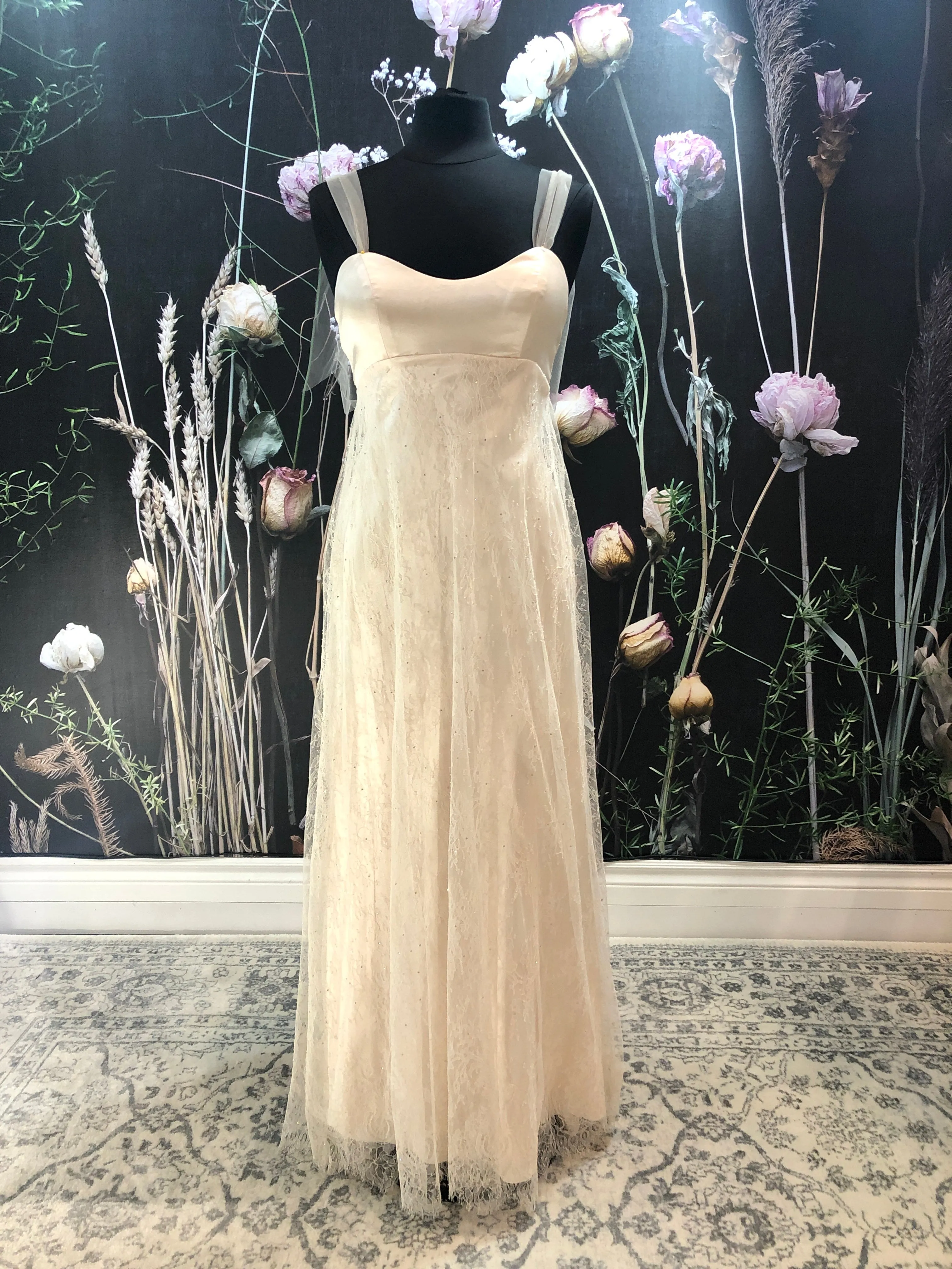 Dress 5769: EcoChic Bridal "Daphne Bridgerton" waist 27
