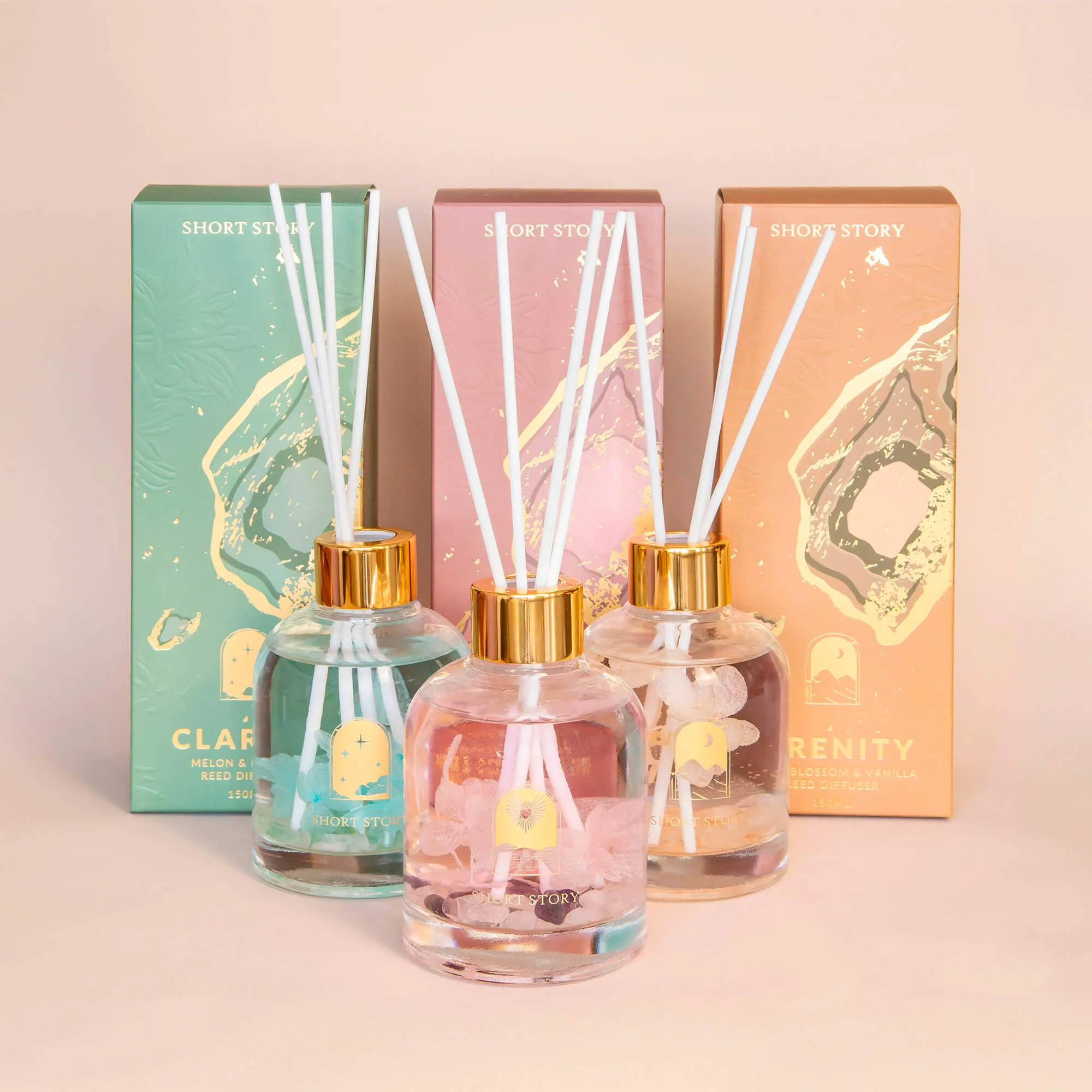 Floral Crystal Diffuser Love Wild Peony & Amber
