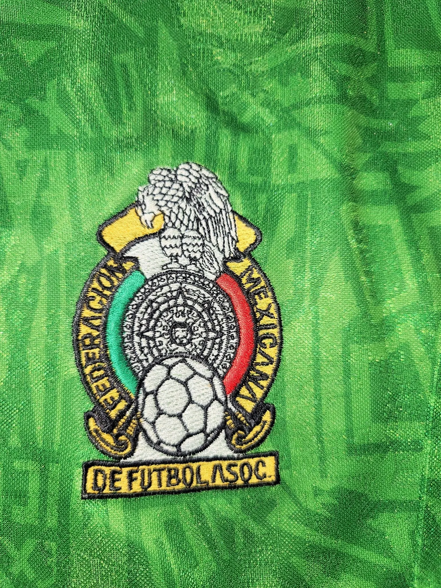 Hugo Sanchez Mexico Umbro 1994 WORLD CUP Jersey Shirt Camiseta XL