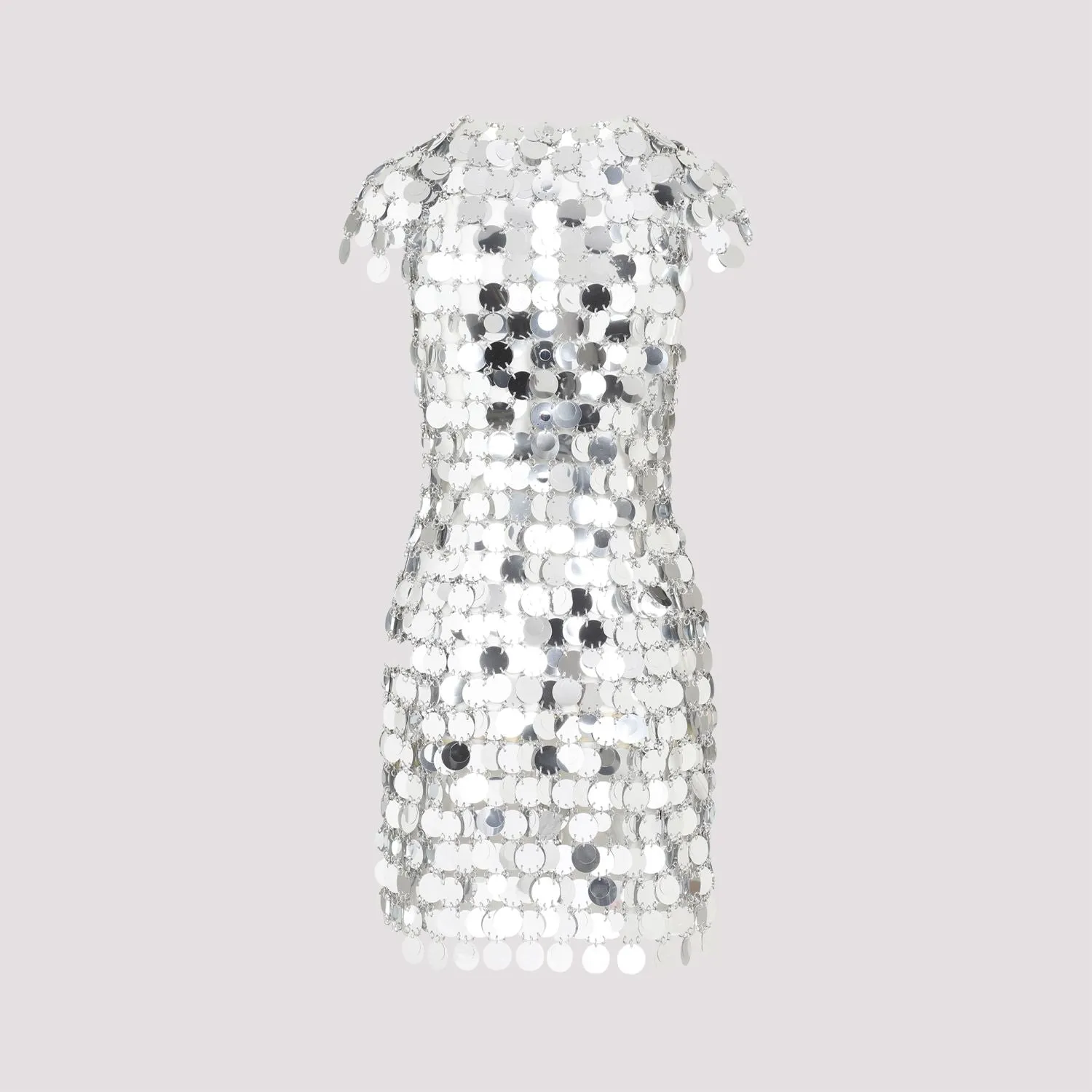 ICONIC ROUND SEQUIN MINI DRESS