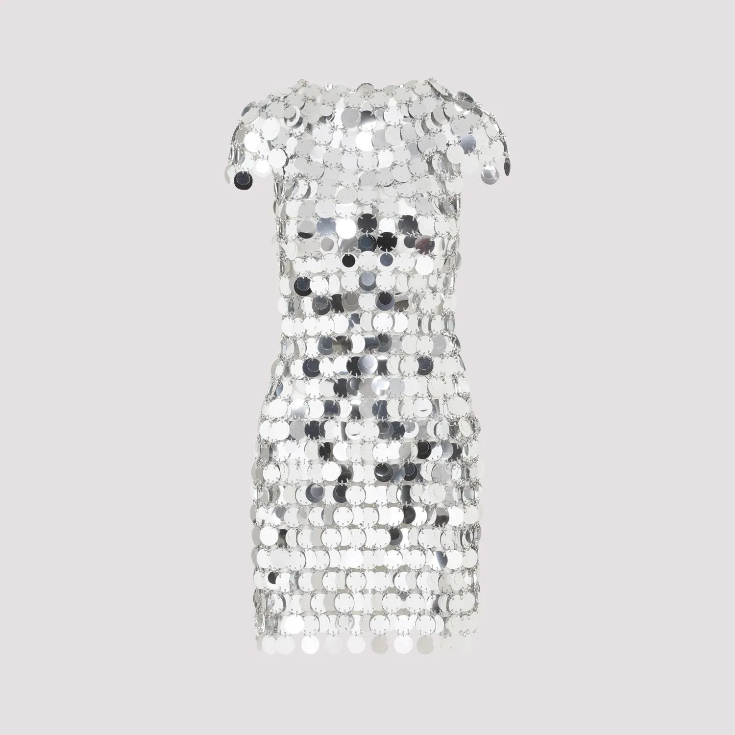 ICONIC ROUND SEQUIN MINI DRESS