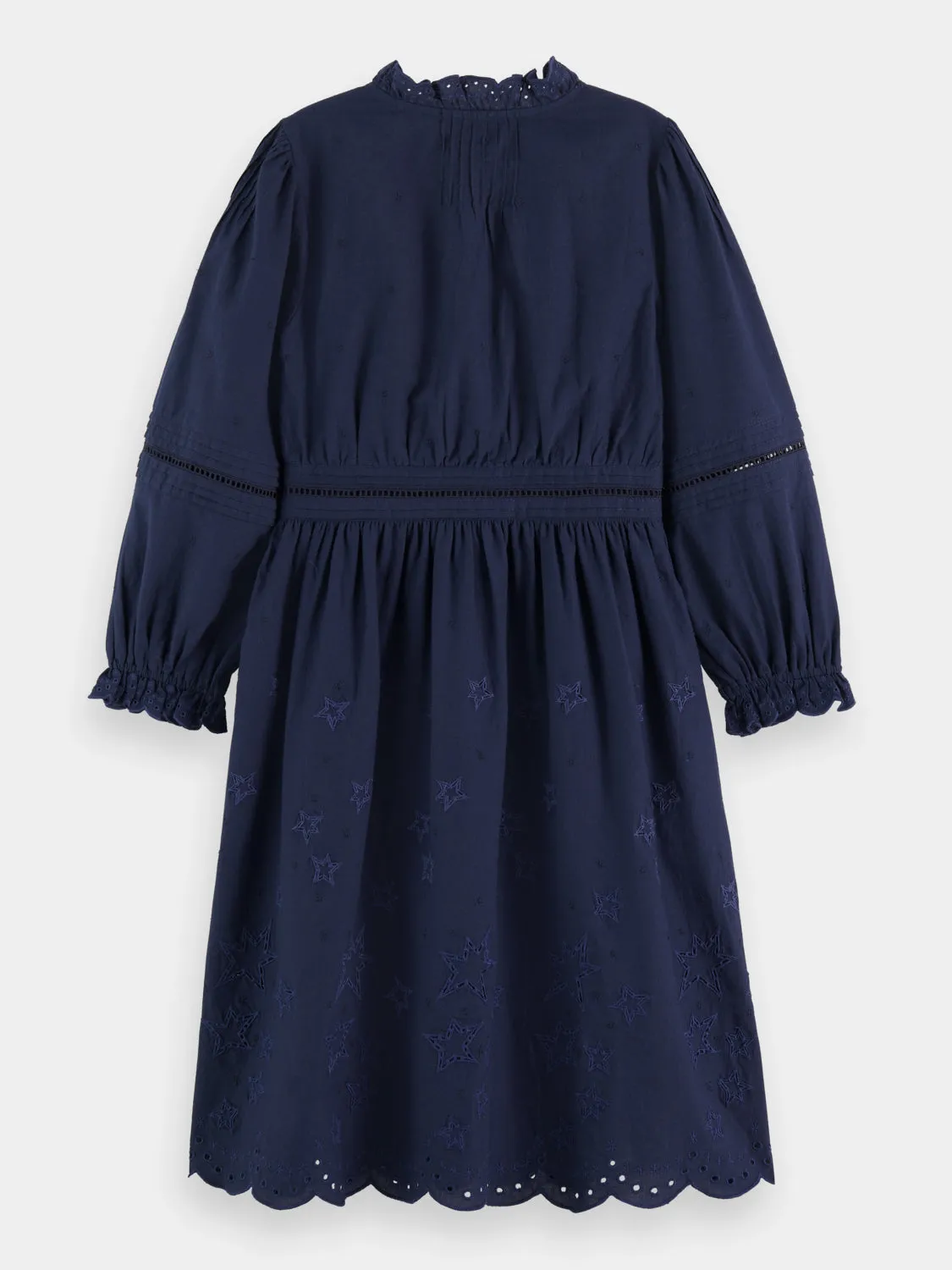 Kids - Broderie anglaise star dress
