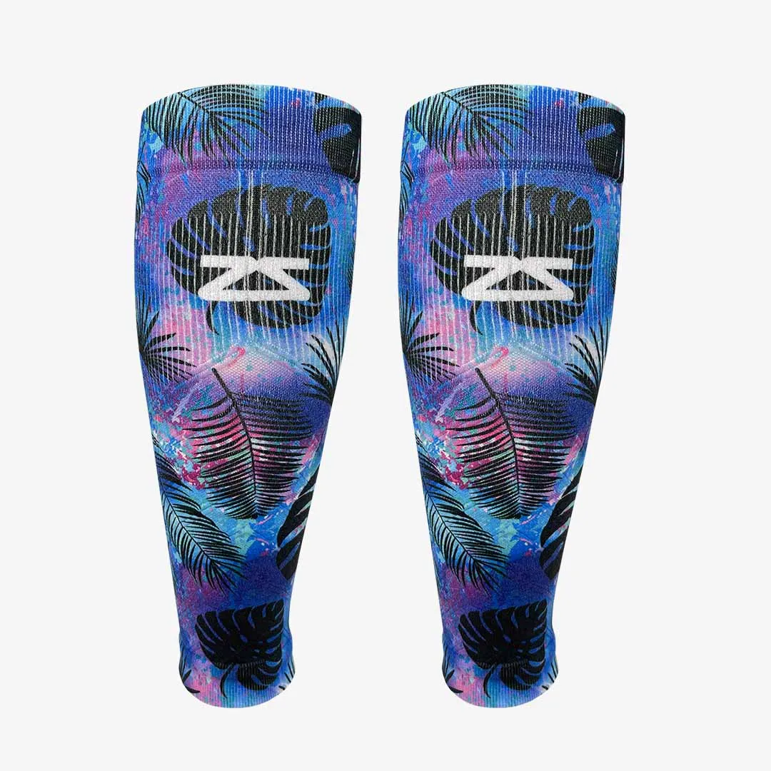 Palm Leaves Compression Leg Sleeves